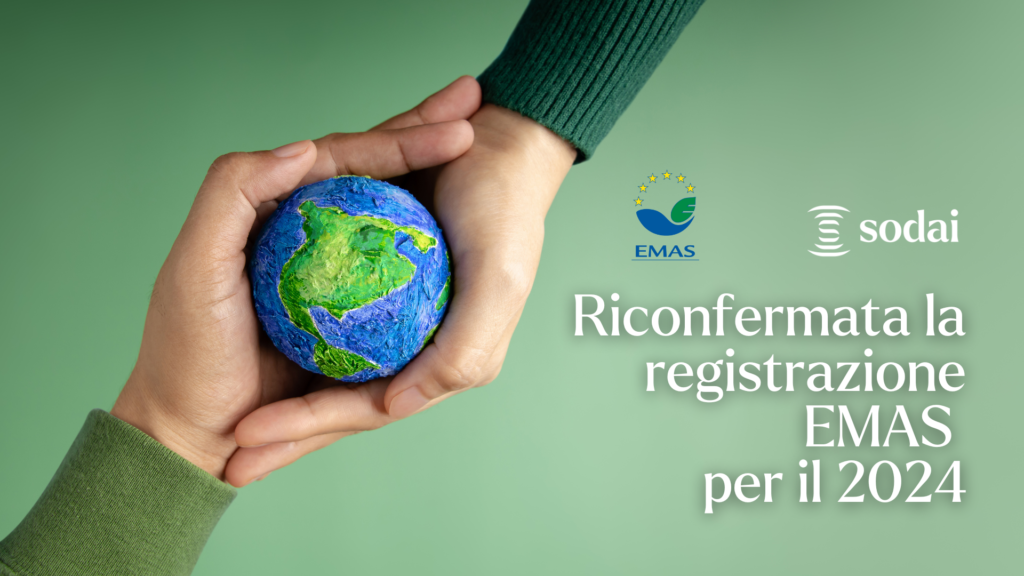 Sodai riconferma la registrazione EMAS 2024